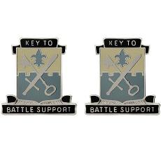 429th Quartermaster Battalion Unit Crest (Key to Battle Support)